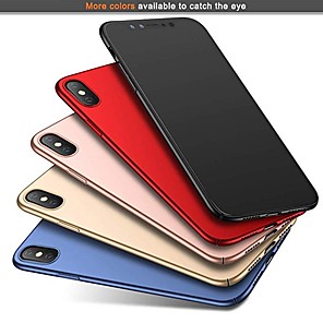 Custodia Per Apple iPhone XR / iPhone XS Max Ultra sottile / Effetto ghiaccio Per retro Tinta unita Resistente PC per iPhone XS / iPhone XR / iPhone XS Max