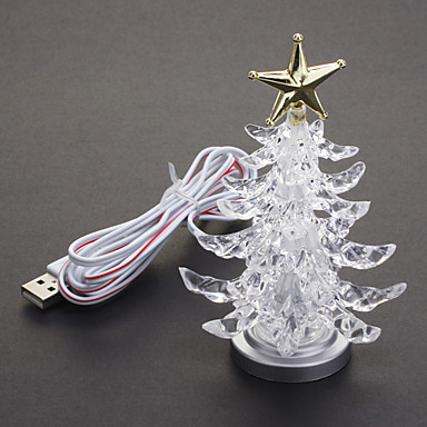 Colorful USB Light Christmas Tree Christmas Decoration 875568 2017 – $7.99