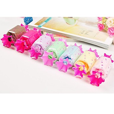 Birthday Gift Candy Shape Fiber Creative Towel (Random Color) #02076992